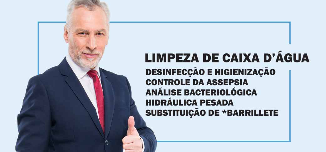 Limpeza de caixa d'água