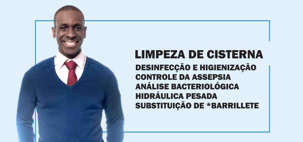 Limpeza de cisterna